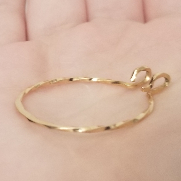 EUC goldtone necklace clasp attachment - Picture 2 of 6